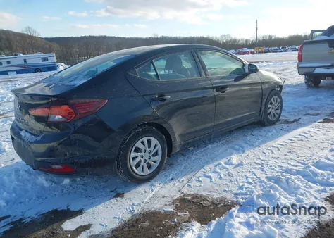 2020 Hyundai Elantra Se z USA, uszkodzony, nr VIN 5NPD74LF7LH593450